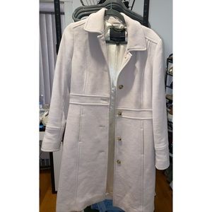 J Crew Long Pea Trench Coat